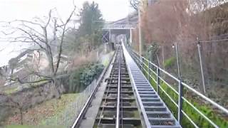 Standseilbahn 182001 Territet  Glion Bergfahrt 2019  Funiculaire [upl. by Ortrud764]