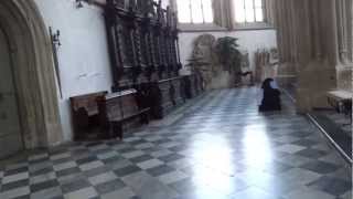 Inside Church of St Jacob in Brno Czech Republic [upl. by Arammat]