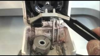 Brother PR series embroidery machine Main Motor Lock error [upl. by Cleon]