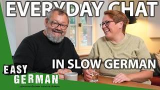 14 Min Conversation in Slow German  Super Easy German 264 [upl. by Hoye293]