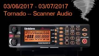 0306  03072017 Smithville  Oak Grove Missouri Tornado Scanner Audio [upl. by Ansley]