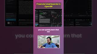 Financial dashboards in OpenBB openbb algotrading trading aitrading [upl. by Leibrag]