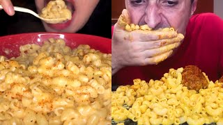 MUKBANGERS and their MAC AND CHEESE from the CLEANEST to the MESSIEST [upl. by Gladys]