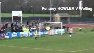 Carl Pentney HOWLER Goalkeeping Error Funny Goal [upl. by Cuthbert]