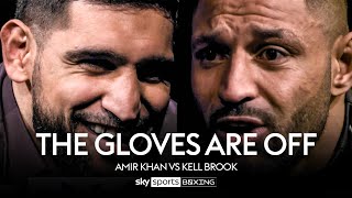 THE GLOVES ARE OFF  Amir Khan vs Kell Brook [upl. by Attayek775]