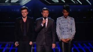 The X Factor 2009  The Results  Live Results 2 itvcomxfactor [upl. by Elianore834]