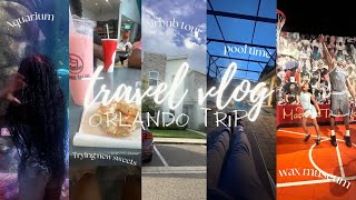 TRAVEL VLOG  FAMILY TRIP TO ORLANDO FL 🏝️☀️ Cheyenne Strickland [upl. by Glarum184]