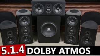 514 Dolby Atmos Speakers for Under 3000  Monoprice Monolith THX system [upl. by Oneida]