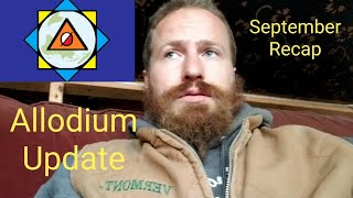 Allodium September 2021 Recap [upl. by Nila]