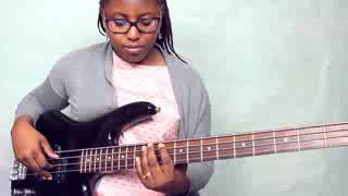 Elombe Pasola lola Jericho Dena Mwana Bass cover low [upl. by Barbabra]