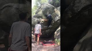 Hypocondriaque 6B Fontainebleau climbing fontainebleau [upl. by Frick]