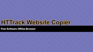 How to use HTTrack Website Copier [upl. by Sky]