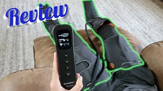 Unboxing And Review Of The QUINEAR Air Compression Leg Massager [upl. by Adalheid942]