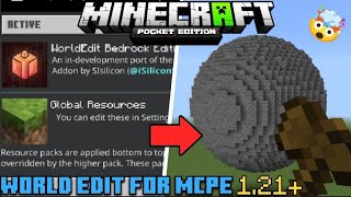 World Edit Addon For Minecraft PE 121  World Edit Addon For MCPE 🔥 PS Gamer RTX [upl. by Chaille]