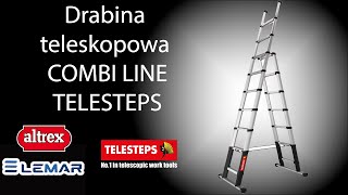 Drabina teleskopowa 3w1 COMBI LINE TELESTEPS [upl. by Acenes784]