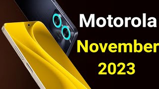 Motorola Top 5 UpComing Mobiles November 2023  Price amp Launch Date in india [upl. by Jo-Ann]