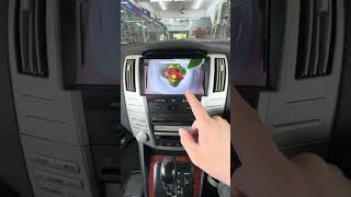 Toyota Harrier ACU30 9” Android 232 QLED With Air Cond Touch Screen amp CarPlay [upl. by Duwad]