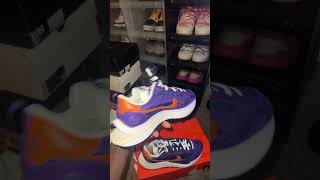 Nike Sacai X VaporWaffle ‘Dark Iris’ KICKWHO GODKILLER kickwho sneakers unboxing [upl. by Irt]