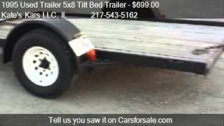 1995 Used Trailer 5x8 Tilt Bed Trailer trailer for sale in A [upl. by Notfol]