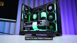 Lianli Vision Compact New wireless building block fan light Hynix P41 The Combination is very open [upl. by Merfe]