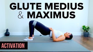 10Min Gluteus Medius and Maximus Activation Workout [upl. by Punak]