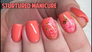 HOW TO DO A STRUCTURED MANICURE WITH BUILDER GEL AND GEL POLISH  Gel Polish Manicure [upl. by Rosenzweig]