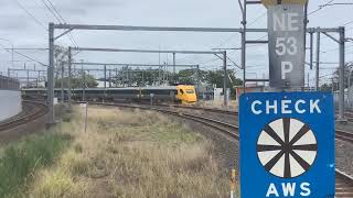 Rockhampton ETT Passing Northgate Train Station [upl. by Adnima]