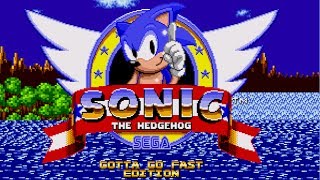 Sonic 1  Gotta go Fast Edition  Walkthrough [upl. by Innor371]