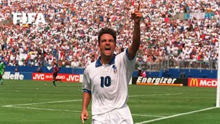 🇮🇹 Roberto Baggio  FIFA World Cup Goals [upl. by Inaffets866]