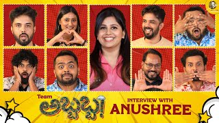 Exclusive  Team Abbabba Interview With Anushree Likith Shetty Amrutha Iyengar KM Chaitanya Ajay [upl. by Julina]