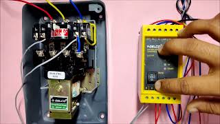 Gelco LLC 101 Wiring with Three Phase Starter  Water Level Controller [upl. by Dlaner]