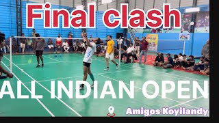 Kamal amp Shyam Dominate 20 Victory Over Bennet amp Surya in all Indian Badminton Showdown [upl. by Cointon]