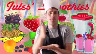 Fruit Song  Smoothies  Song for kids and children  English Through Music [upl. by Yelnahs87]