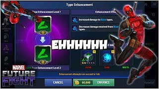 Type Enhancement Guide Costly amp Limited For Now  Marvel Future Fight [upl. by Asim476]