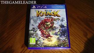 Knack 2 Exclusive PS4  5 Days Early Unboxing [upl. by Kciredohr999]