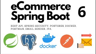 Build an eCommerce Spring Boot Application  Project based  Full Tutorial for Beginners  Part 6 [upl. by Nyleaj]