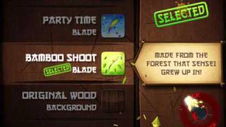 Fruit Ninja  Completed Dojo All Blades amp Backgrounds Unlocked  HD [upl. by Nageem]