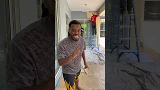 TIP the ladder PRANK on dad 🪜 shorts [upl. by Nomaid]