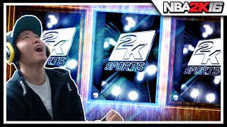 Broke My DIAMOND Curse NBA 2K16 Pack Opening [upl. by Enyamert]