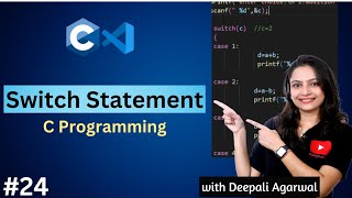 Switch Statement in C Programming  Calculator using Switch Case  C Programming Tutorial 24 [upl. by Etezzil]
