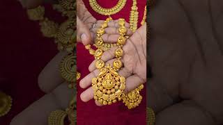 4 gram necklace Collection gold goldplatedjewellery 24ctgoldplatedjewellry [upl. by Fitting]