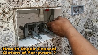 how to repair conseal cistern of parryware [upl. by Weisler356]