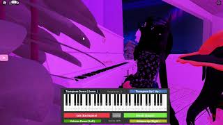 Olivia Rodrigo  Drivers License Roblox Piano [upl. by Ahsenid]