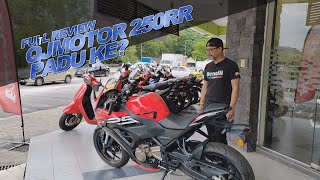 Review Penuh QJmotor SRK 250RR  Promosi amp Harga Terkini 2023 [upl. by Nnairet]