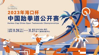 2 Haikou Cup China Open Taekwondo Championships [upl. by Geirk700]