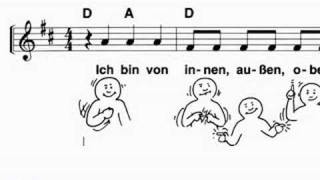 Ich bin von innen außen oben unten  Kinderlied  Songtext  Kostenlos  SermonOnline [upl. by Scoles]