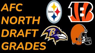 AFC North Draft Grades [upl. by Herald623]