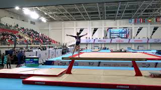 GRZESIKIEWICZ Wiktoria POL  2023 Artistic Junior Worlds  Qualifications Balance Beam [upl. by Healey146]