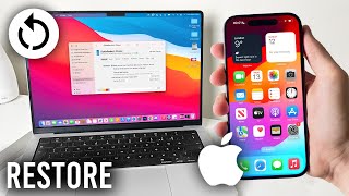 How To Restore iPhone From Backup On Mac  Full Guide [upl. by Icnarf]