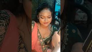 Dusky skin makeupduskyskinmakeup hairstyle duskyskintone bollywoodmusic song bollywoodsongs [upl. by Dnalel400]